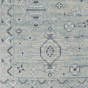   Modern European furniture - Blue Wool Blend Table Runner - www.oroa.com | Oroa.com