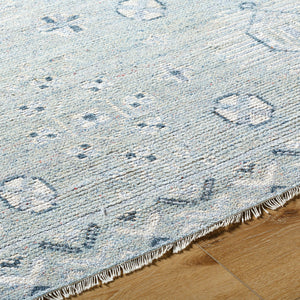   Modern European furniture - Blue Wool Blend Table Runner - www.oroa.com | Oroa.com