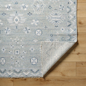   Modern European furniture - Blue Wool Blend Table Runner - www.oroa.com | Oroa.com