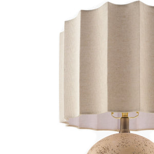   Taupe Jute Accent Table Lamp | Oroa.com