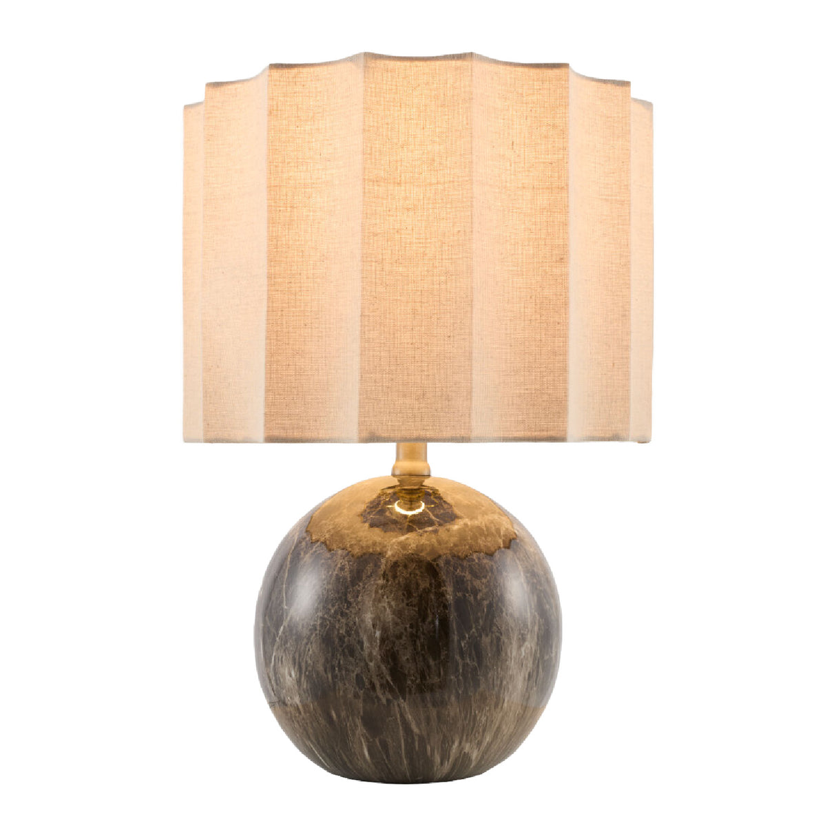  Taupe Jute Accent Table Lamp | Oroa.com