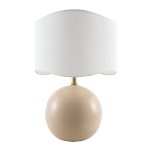   Wavy Jute Table Lamp | Oroa.com