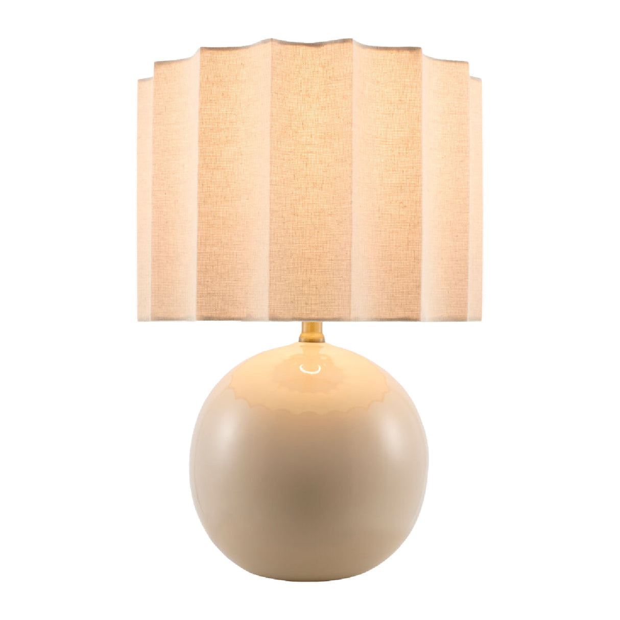   Wavy Jute Table Lamp | Oroa.com