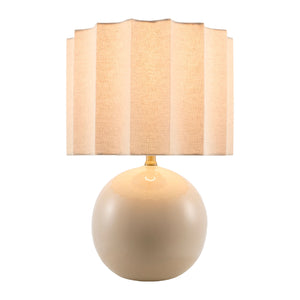   Wavy Jute Table Lamp | Oroa.com