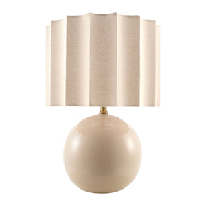   Wavy Jute Table Lamp | Oroa.com