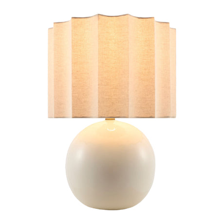   Wavy Jute Table Lamp | Oroa.com