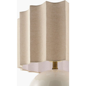   Wavy Jute Table Lamp | Oroa.com