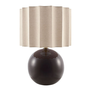   Wavy Jute Table Lamp | Oroa.com