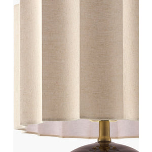   Wavy Jute Table Lamp | Oroa.com