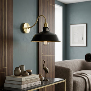   Plated Metal Wall Lamp | Oroa.com