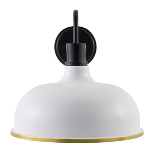   Gold Leaf Metal Wall Lamp | Oroa.com