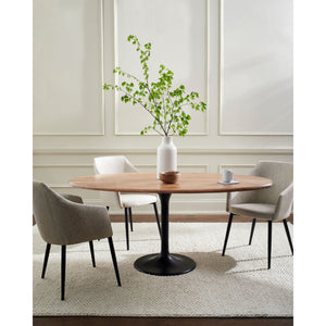   Oval Pedestal Dining Table | Oroa.com