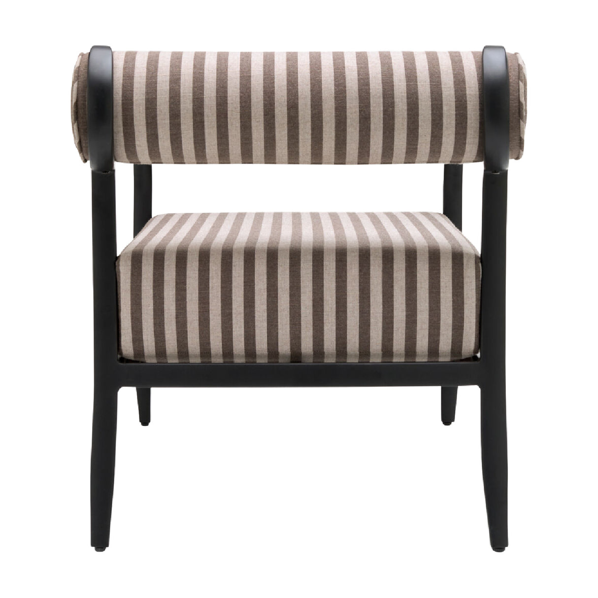  Black Aluminum Outdoor Accent Chair | Oroa.com