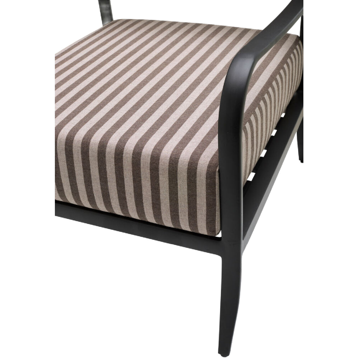   Black Aluminum Outdoor Accent Chair | Oroa.com