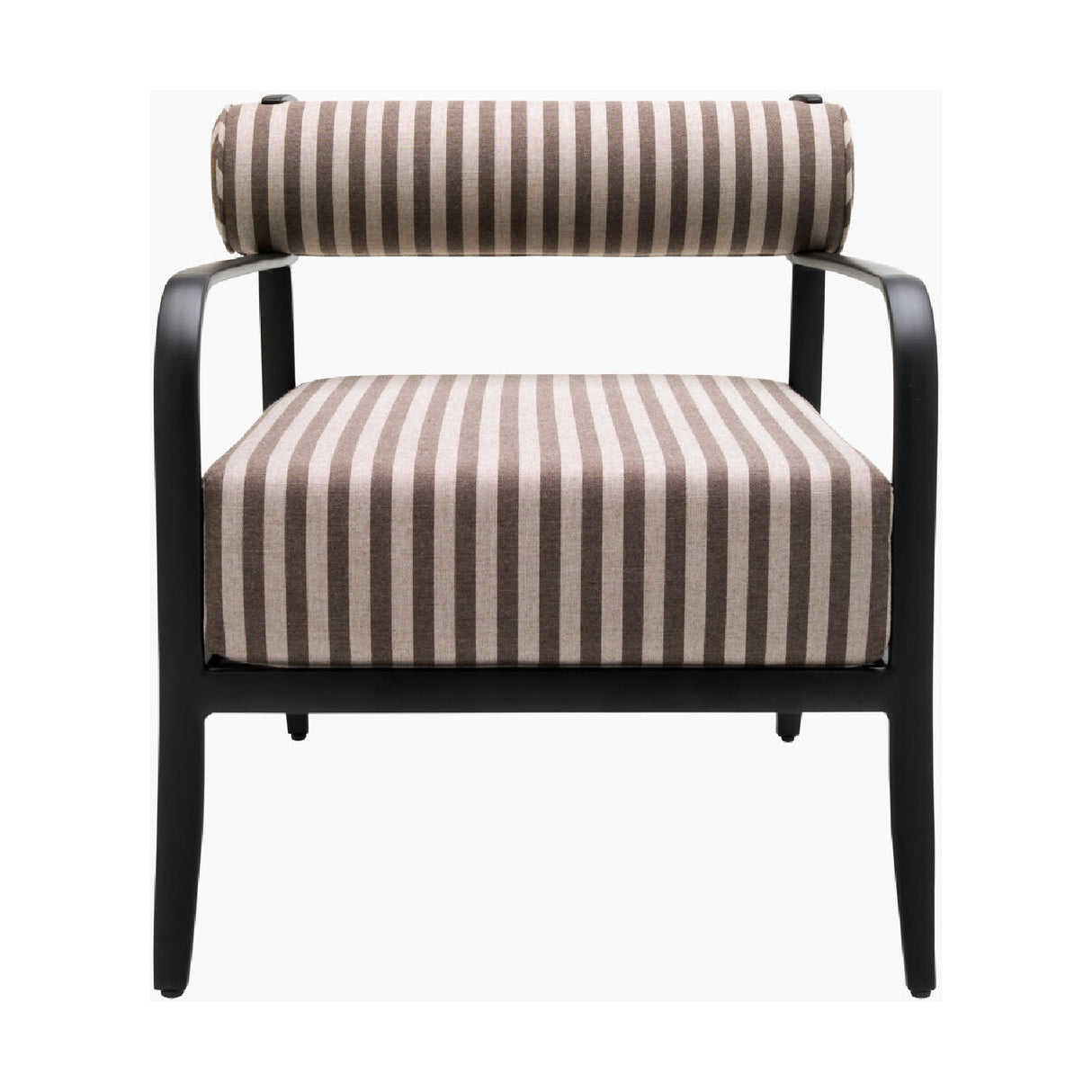   Black Aluminum Outdoor Accent Chair | Oroa.com