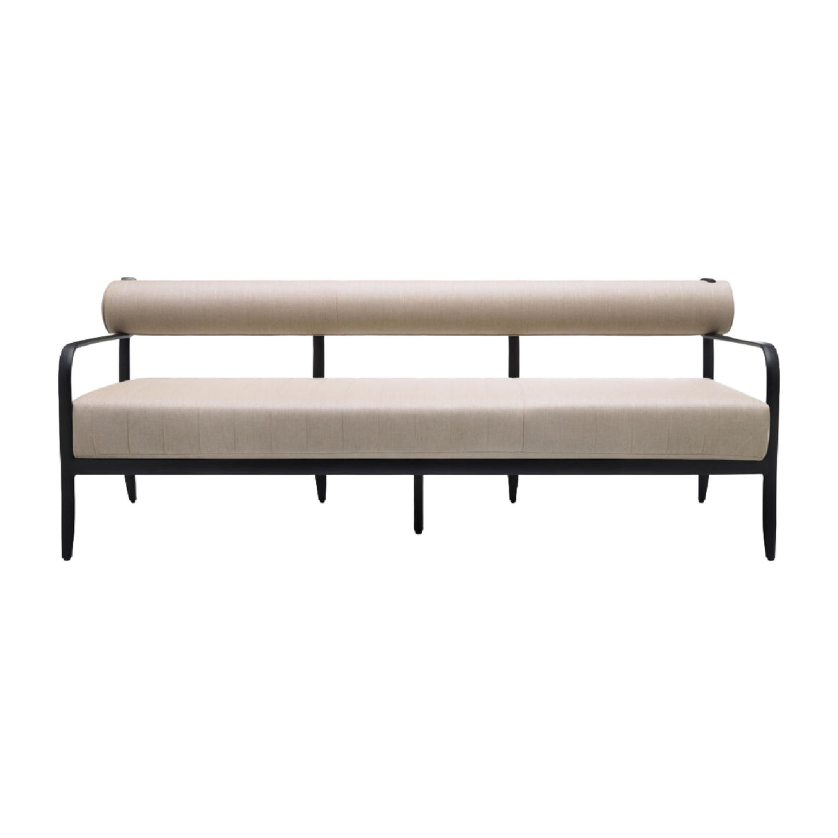   Modern European furniture - Black Aluminum Outdoor Sofa - www.oroa.com | Oroa.com