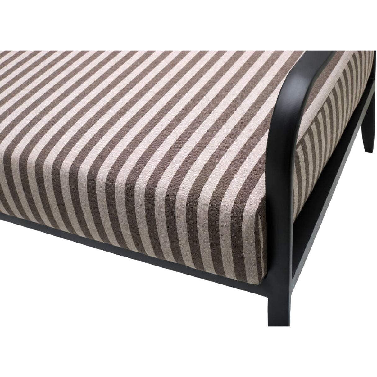   Modern European furniture - Black Aluminum Outdoor Sofa - www.oroa.com | Oroa.com