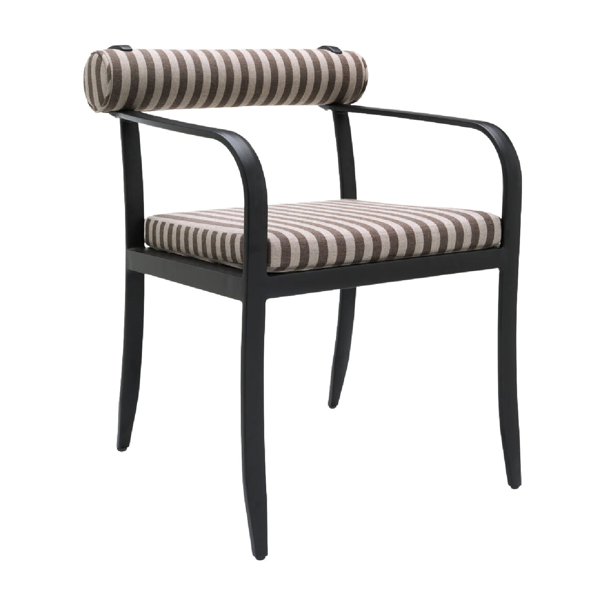   Modern European furniture - Black Aluminum Outdoor Dining Chair - www.oroa.com | Oroa.com