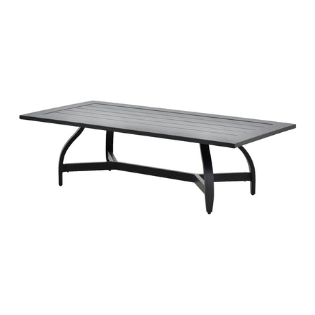   Modern European furniture - Black Aluminum Outdoor Coffee Table - www.oroa.com | Oroa.com