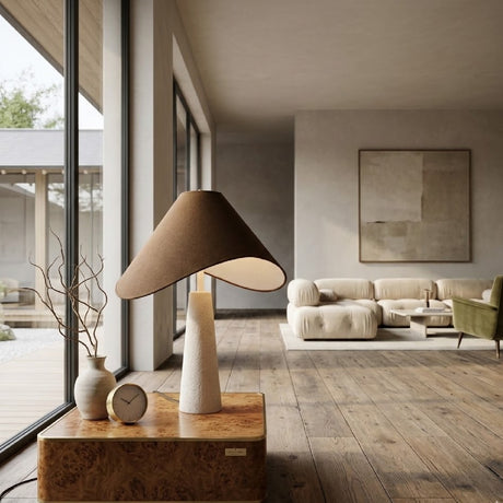   Tan Shade Accent Table Lamp | Oroa.com