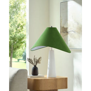   Cotton Shade Accent Table Lamp | Oroa.com