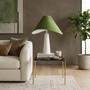   Cotton Shade Accent Table Lamp | Oroa.com