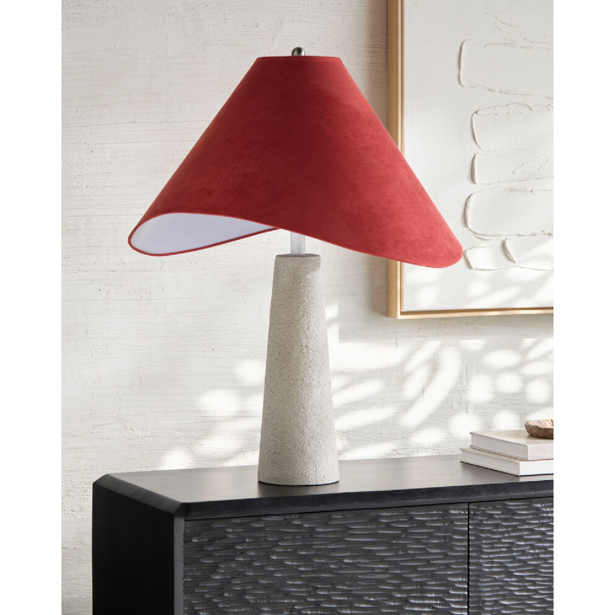   Cotton Shade Table Lamp | Oroa.com