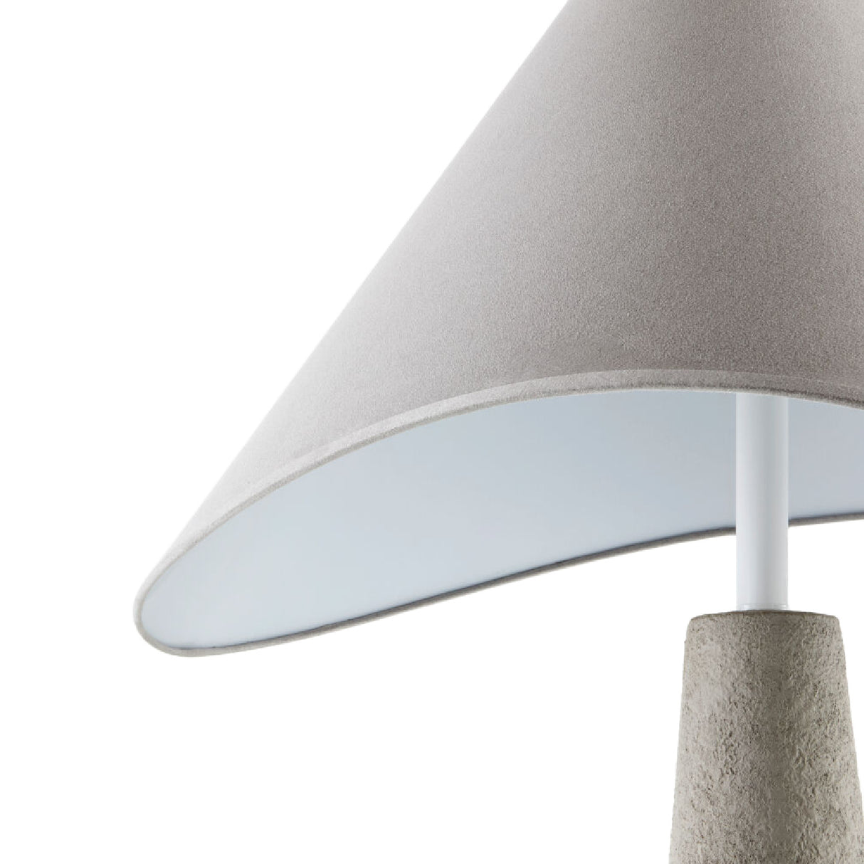   Cotton Shade Table Lamp | Oroa.com