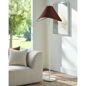   Cotton Shade Accent Floor Lamp | Oroa.com