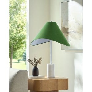   Marble Base Cotton Table Lamp | Oroa.com