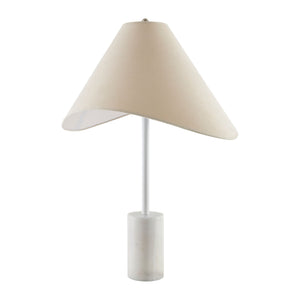   Marble Base Cotton Table Lamp | Oroa.com
