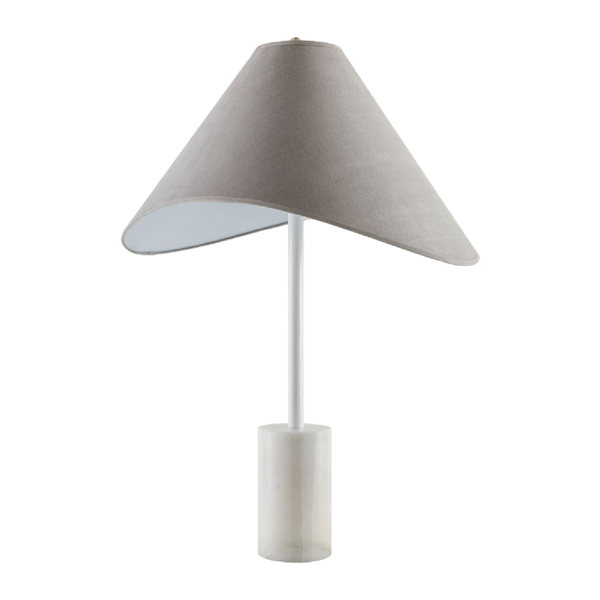   Marble Base Cotton Table Lamp | Oroa.com