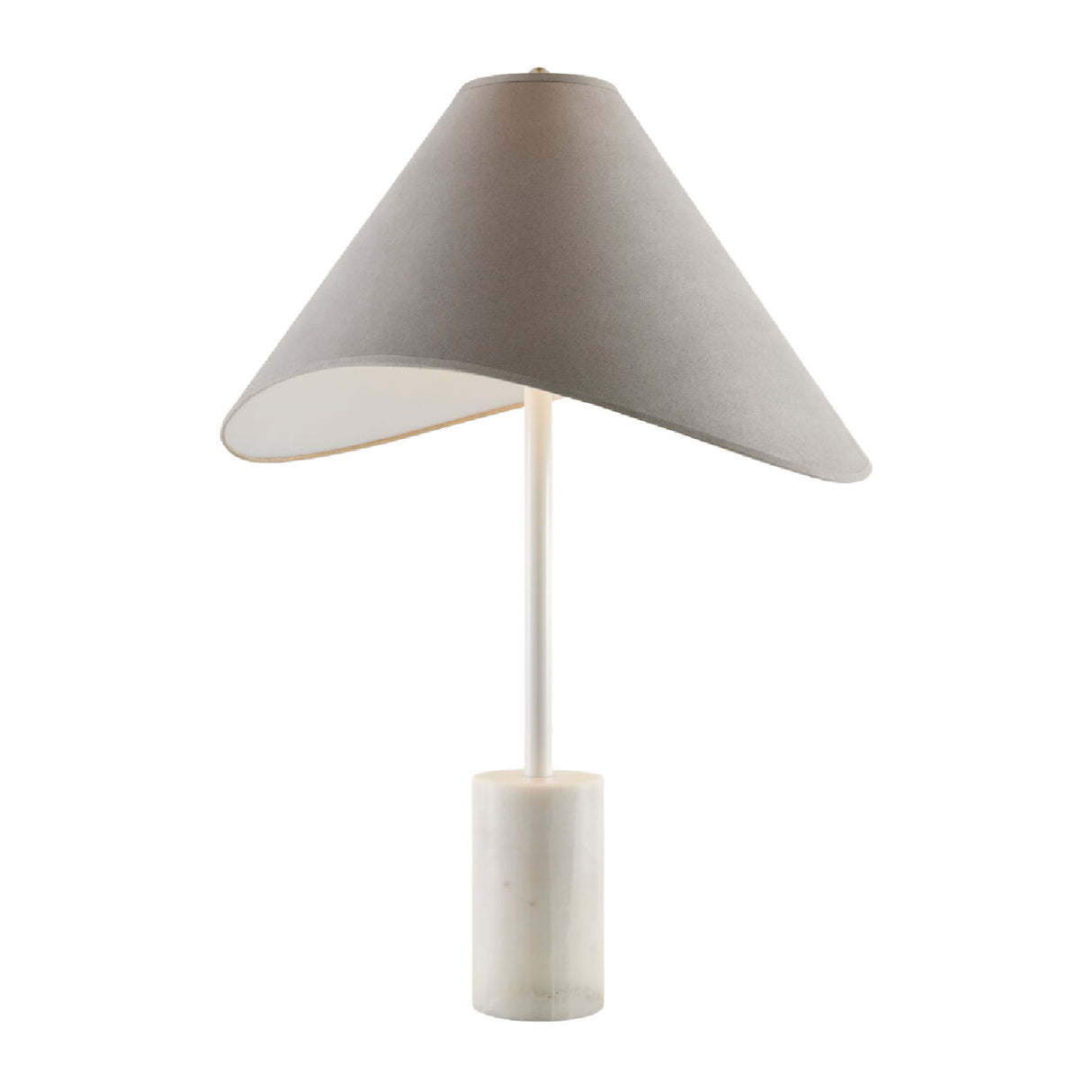   Marble Base Cotton Table Lamp | Oroa.com