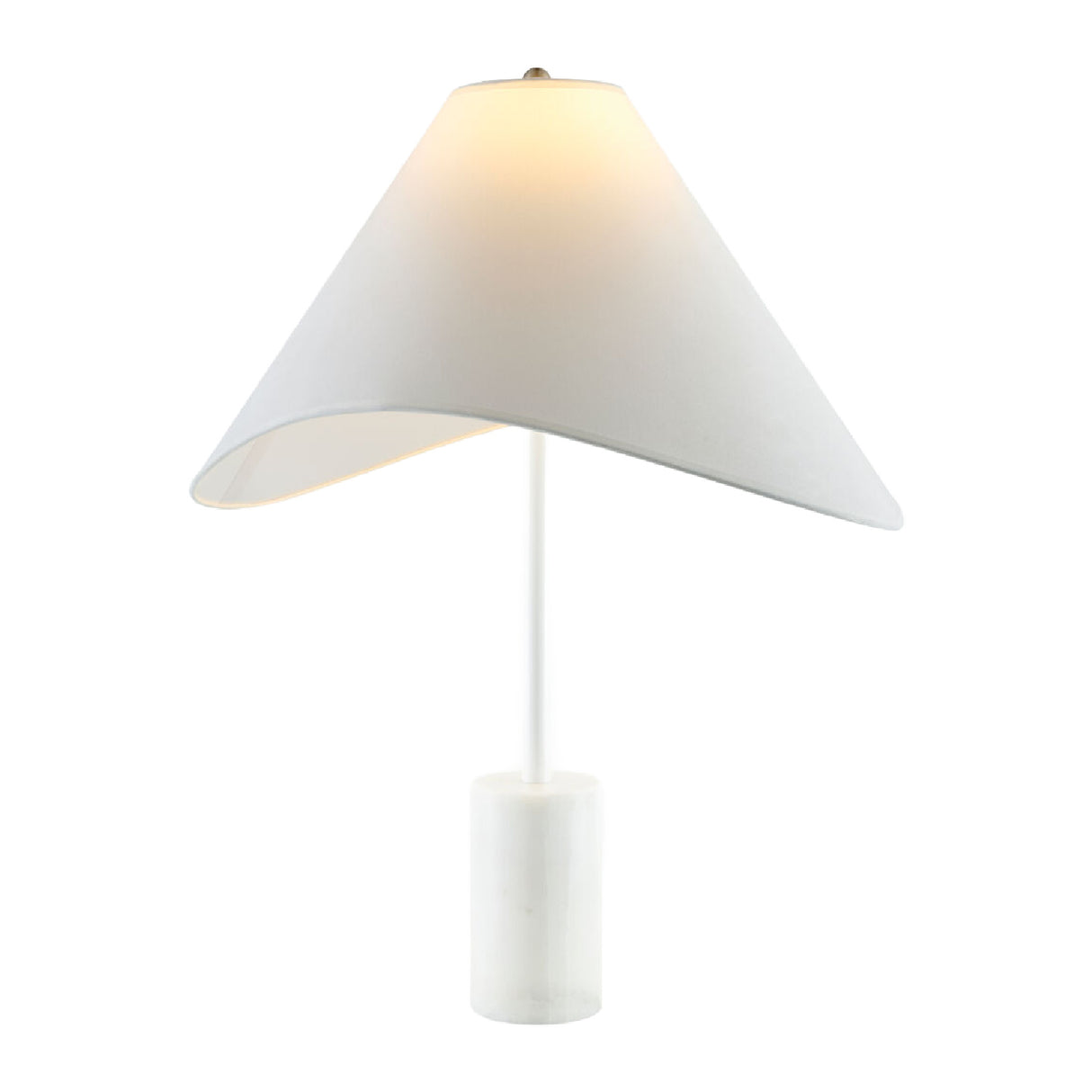   Marble Base Cotton Table Lamp | Oroa.com