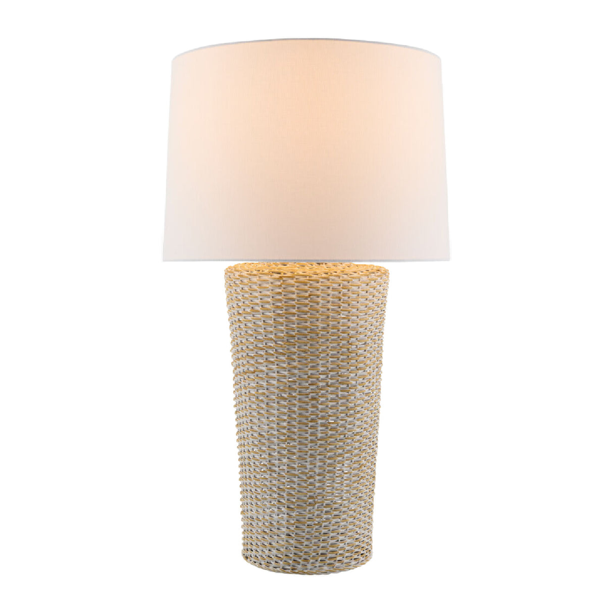   Rattan Woven Accent Table Lamp | Oroa.com