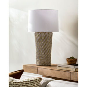   Rattan Woven Accent Table Lamp | Oroa.com