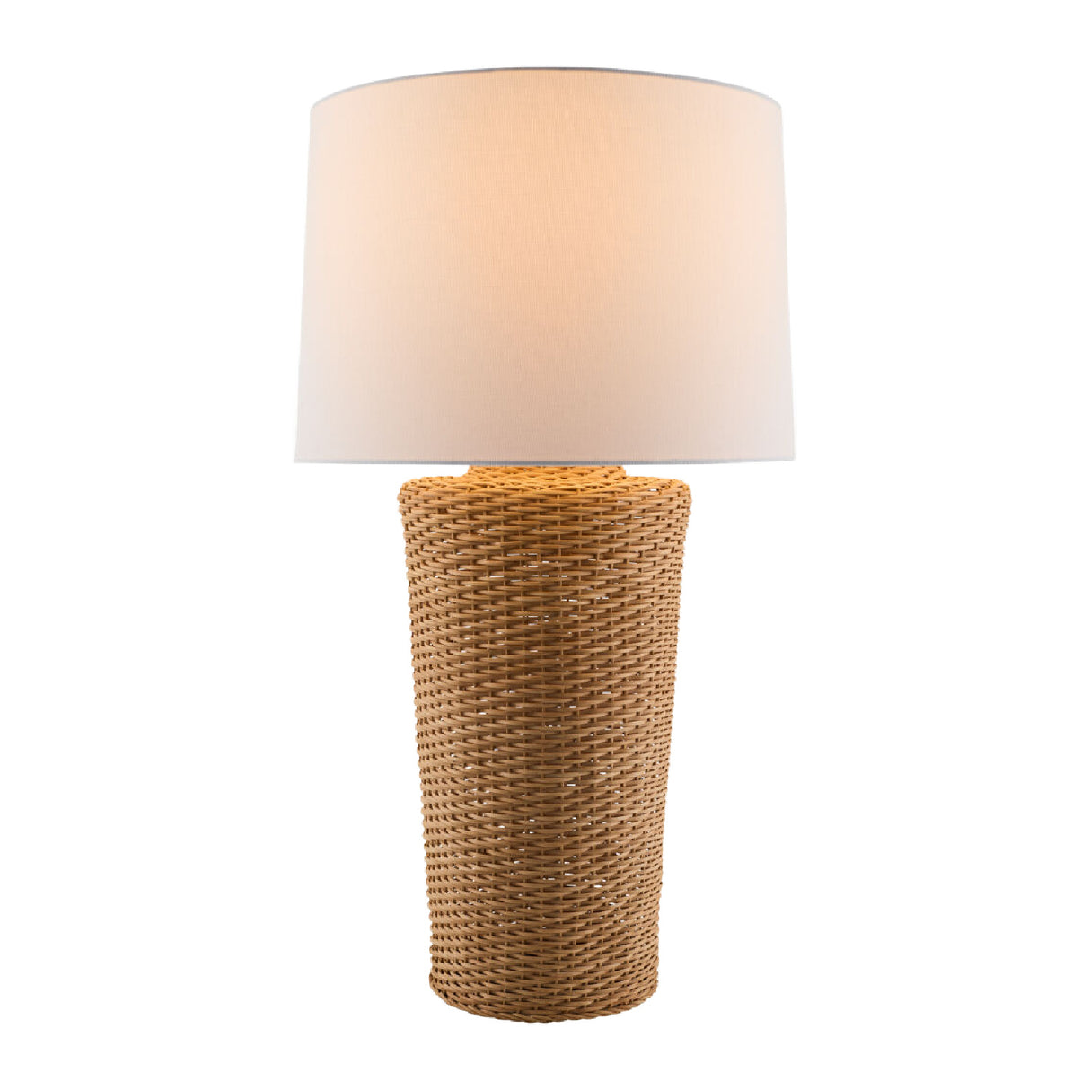   Rattan Woven Accent Table Lamp | Oroa.com