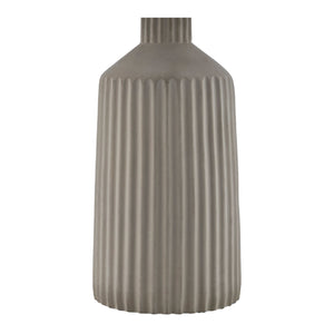  Gray Fluted Concrete Table Lamp | Oroa.com