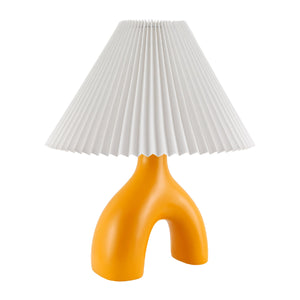   Ceramic White Linen Table Lamp | Oroa.com