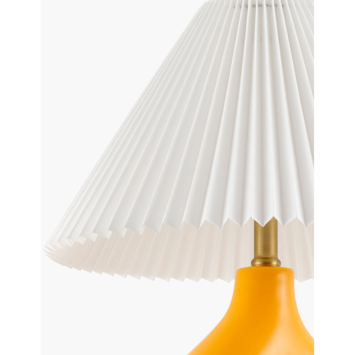   Ceramic White Linen Table Lamp | Oroa.com