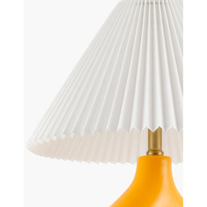   Ceramic White Linen Table Lamp | Oroa.com