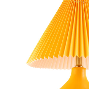   Modern European furniture - Ceramic Cream Linen Table Lamp - www.oroa.com | Oroa.com