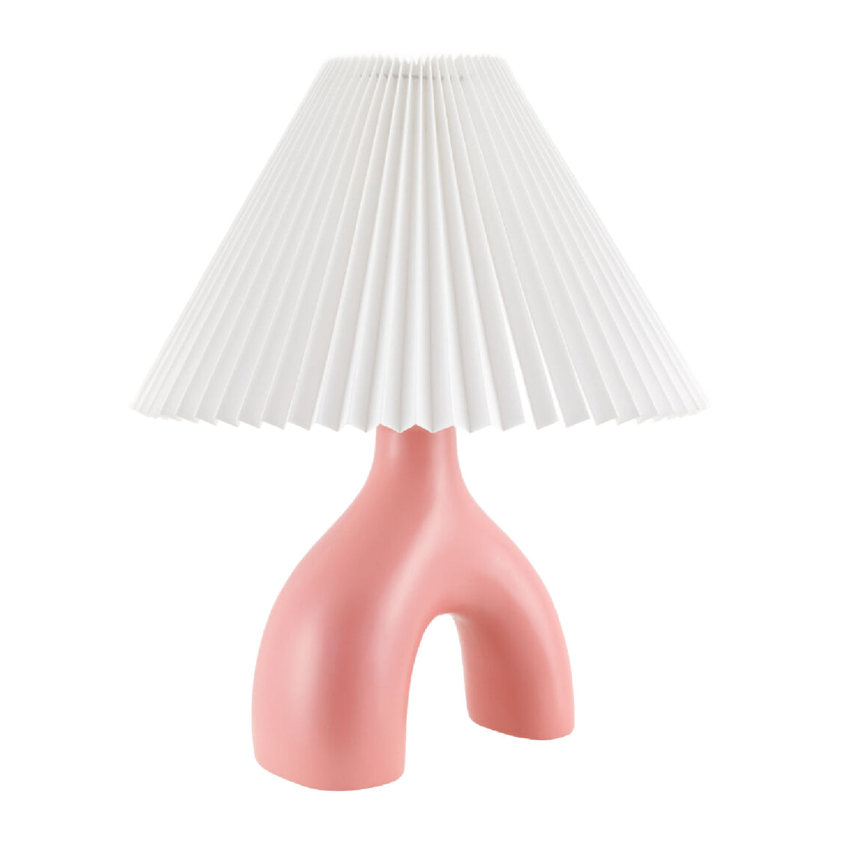   Ceramic White Linen Table Lamp | Oroa.com