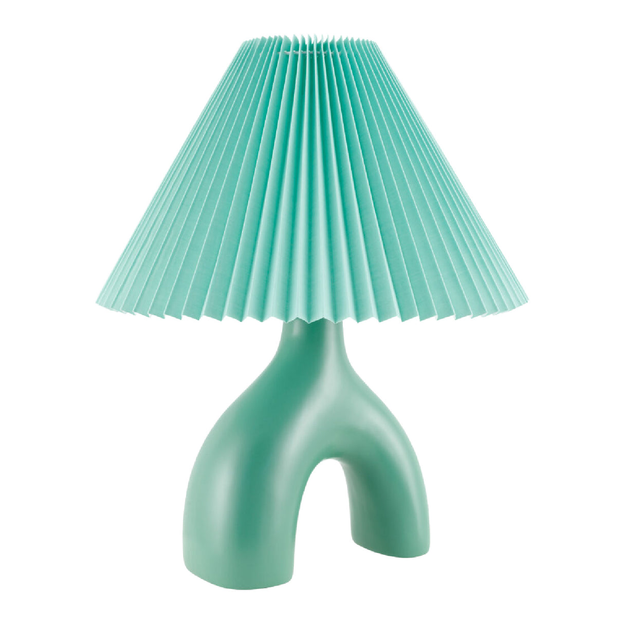   Modern European furniture - Ceramic Cream Linen Table Lamp - www.oroa.com | Oroa.com