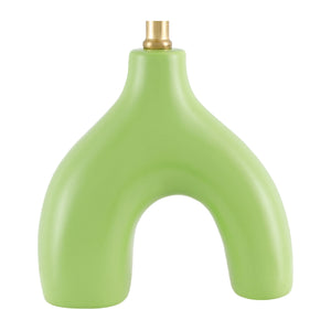   Modern European furniture - Ceramic Cream Linen Table Lamp - www.oroa.com | Oroa.com