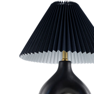   Modern European furniture - Ceramic Cream Linen Table Lamp - www.oroa.com | Oroa.com