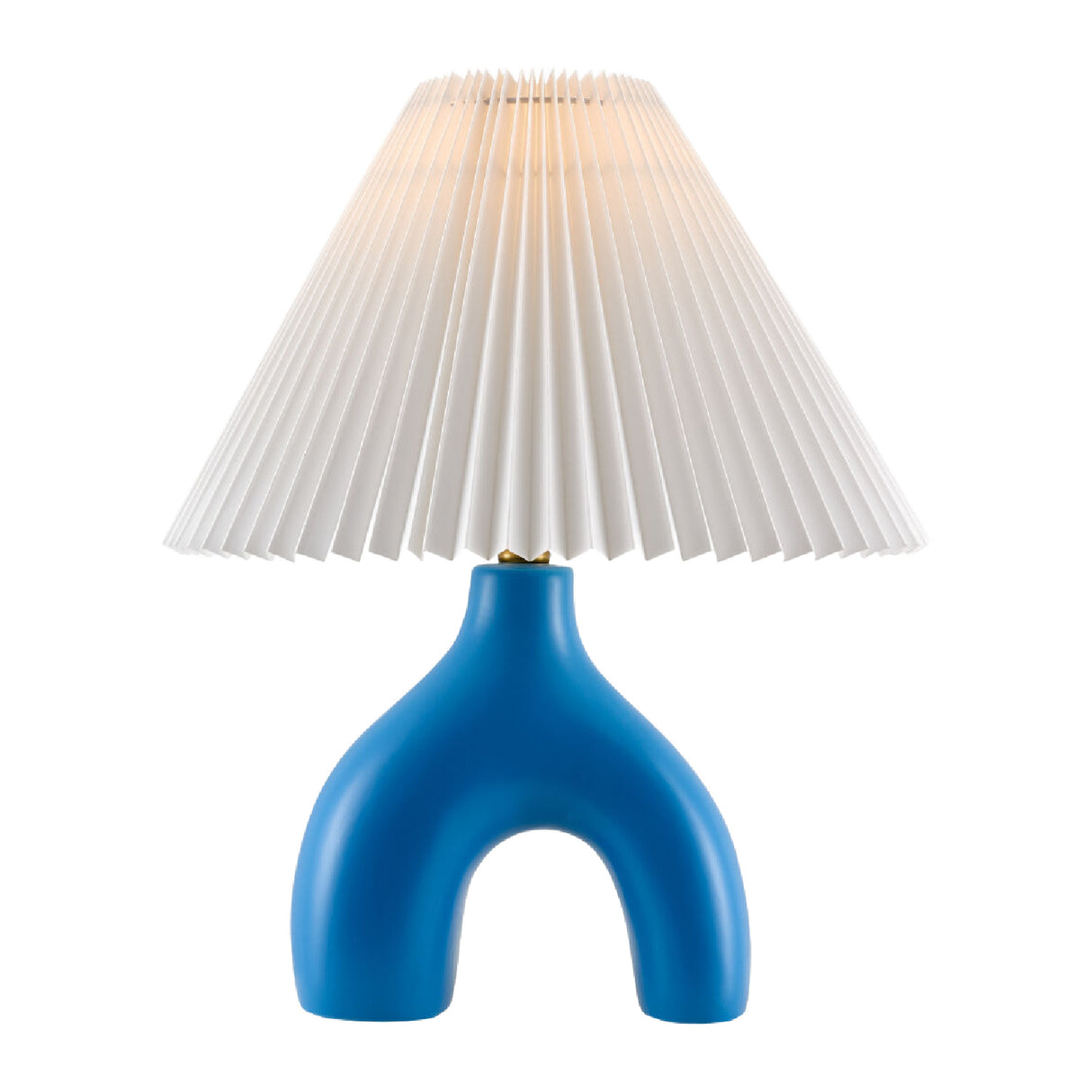   Ceramic White Linen Table Lamp | Oroa.com