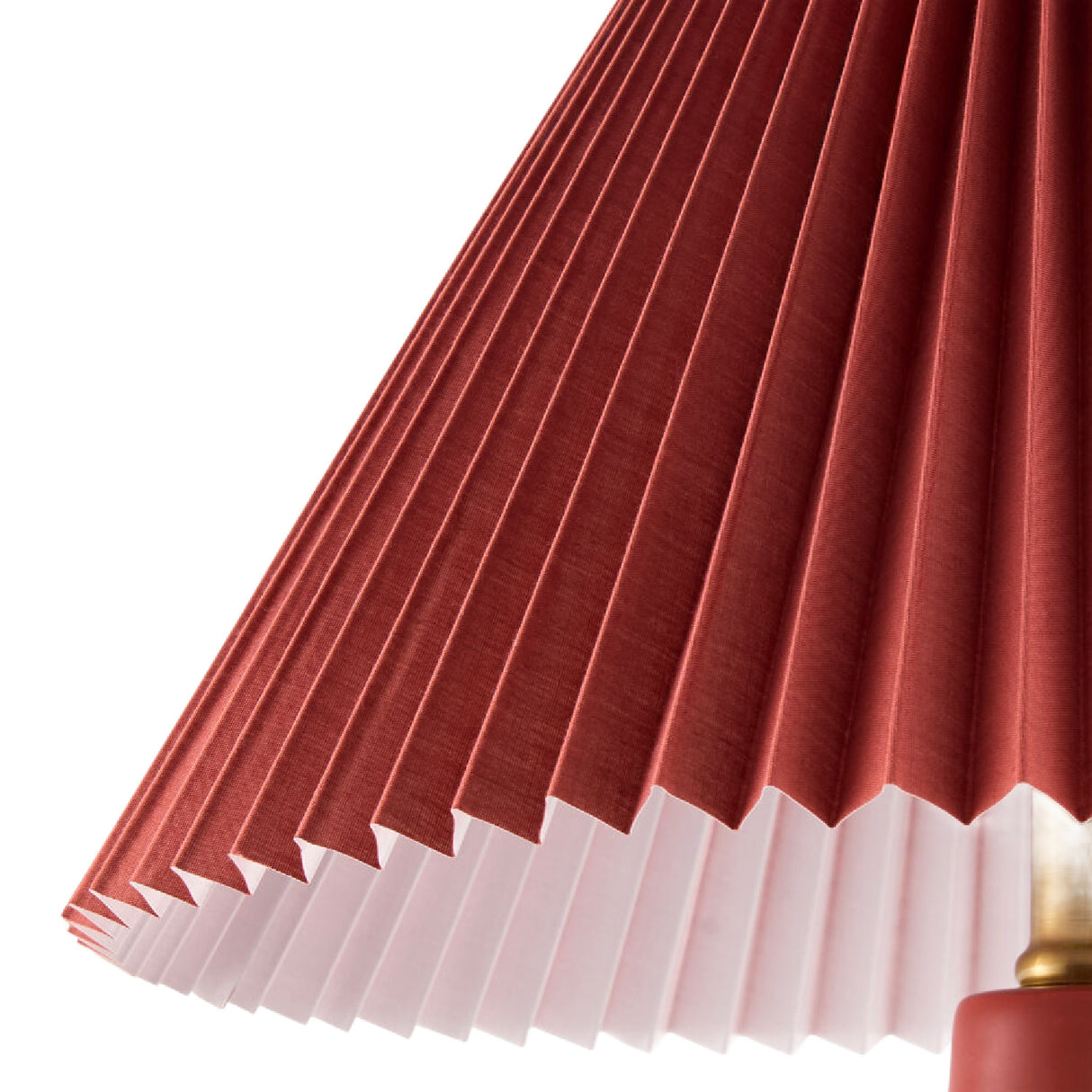   Modern European furniture - Ceramic Cream Linen Table Lamp - www.oroa.com | Oroa.com