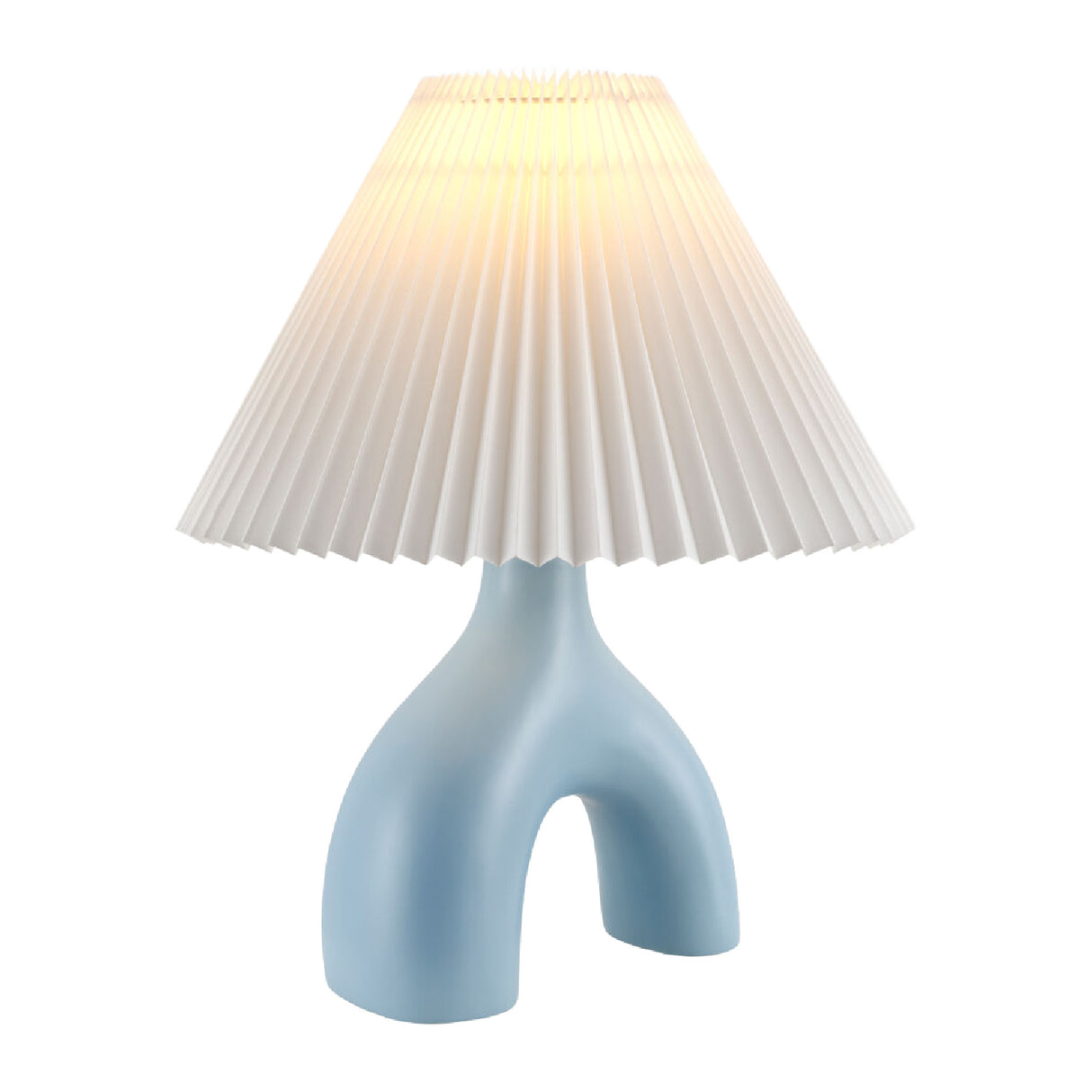   Ceramic White Linen Table Lamp | Oroa.com