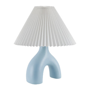   Ceramic White Linen Table Lamp | Oroa.com
